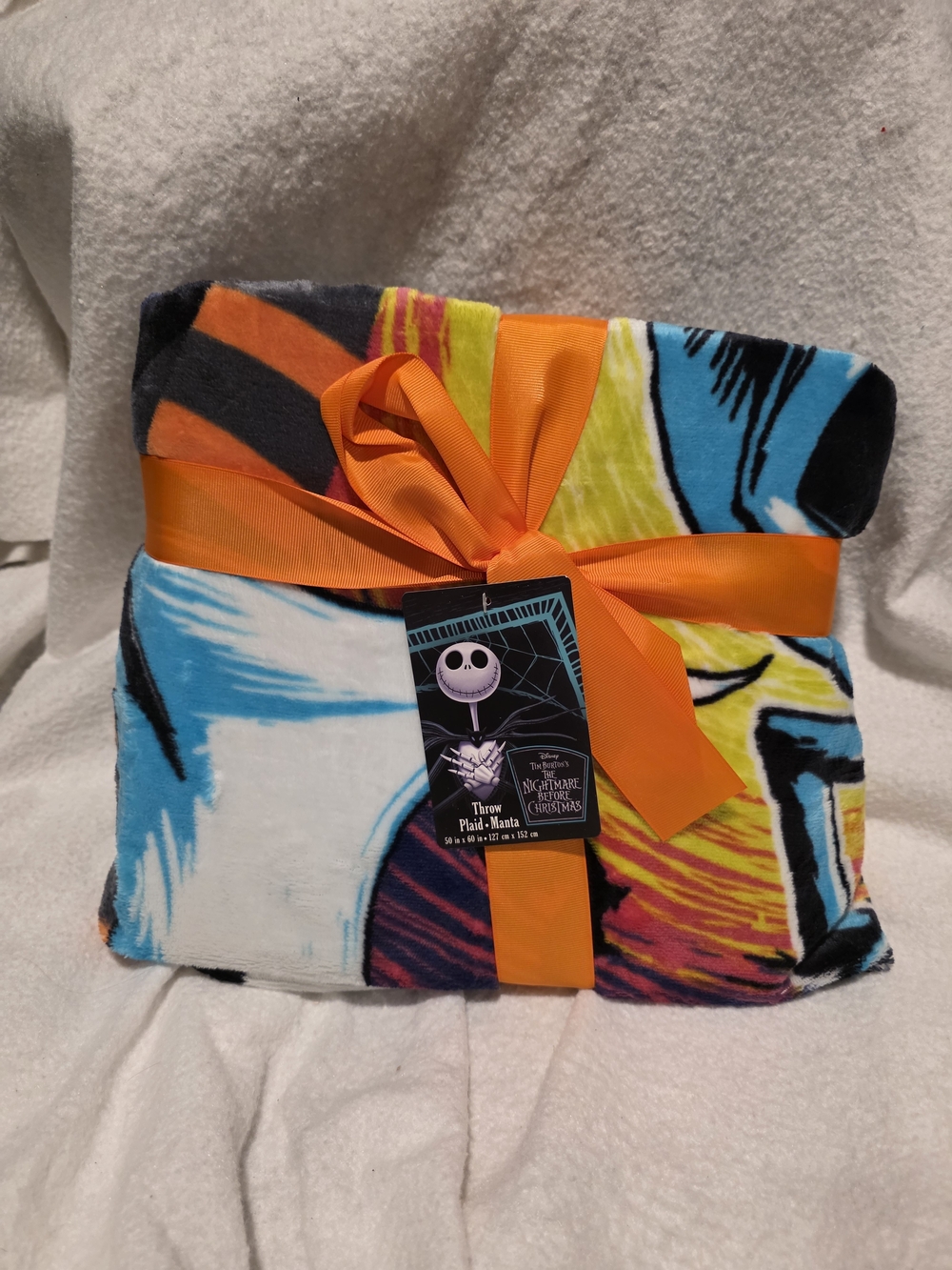 Disney The Nightmare Before Christmas Very Soft Plush Throw